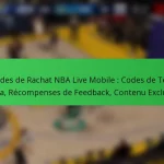 Codes de Rachat NBA Live Mobile : Codes de Test Beta, Récompenses de Feedback, Contenu Exclusif